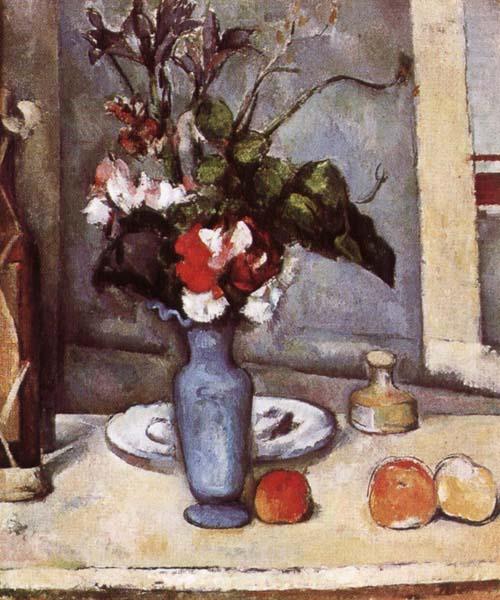 Le Vase bleu, Paul Cezanne